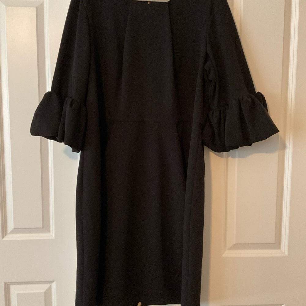 Betsy &  Adam black dress 18W
